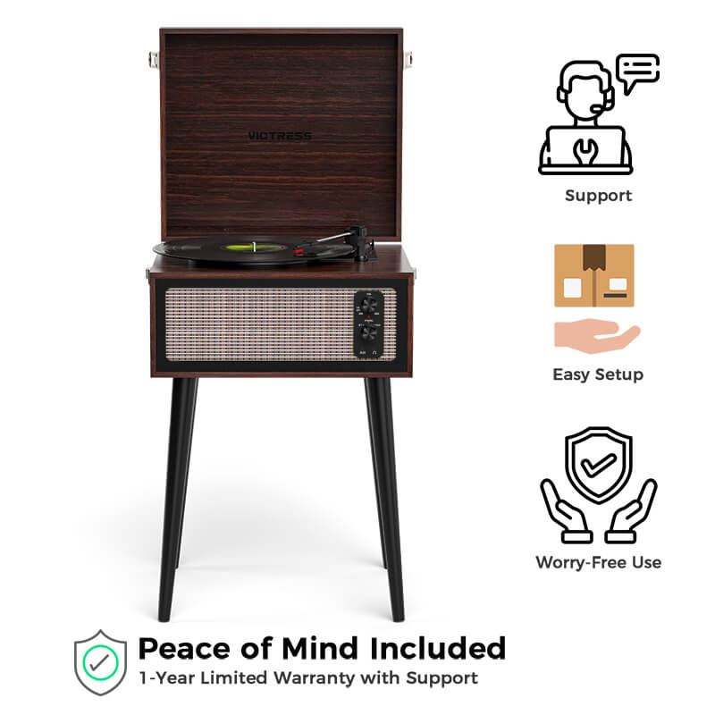 Retro Vinyl Stand Player