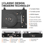TE-2017 Retro Wireless Record Player