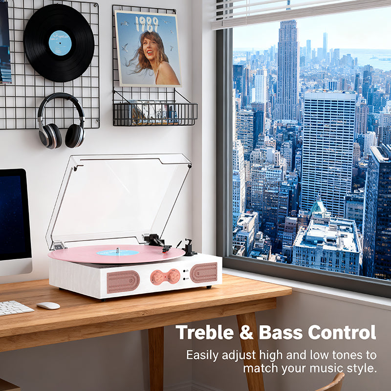 TE2030 Vintage Bluetooth Record Player