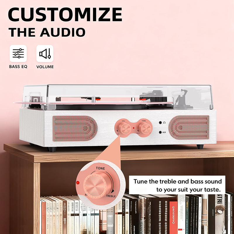 TE2030 Vintage Bluetooth Record Player