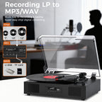 TE-2017 Retro Wireless Record Player