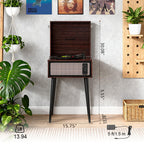 Retro Vinyl Stand Player