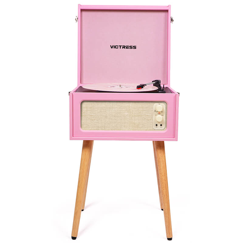 Retro Vinyl Stand Player