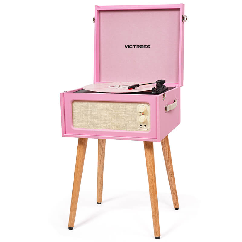 Retro Vinyl Stand Player