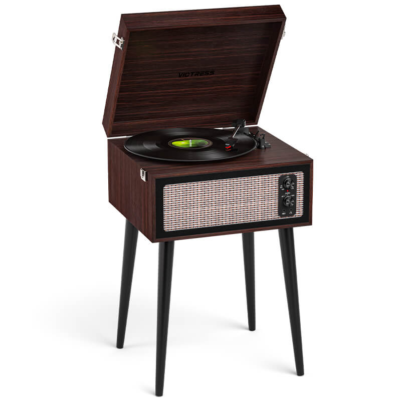 Retro Vinyl Stand Player