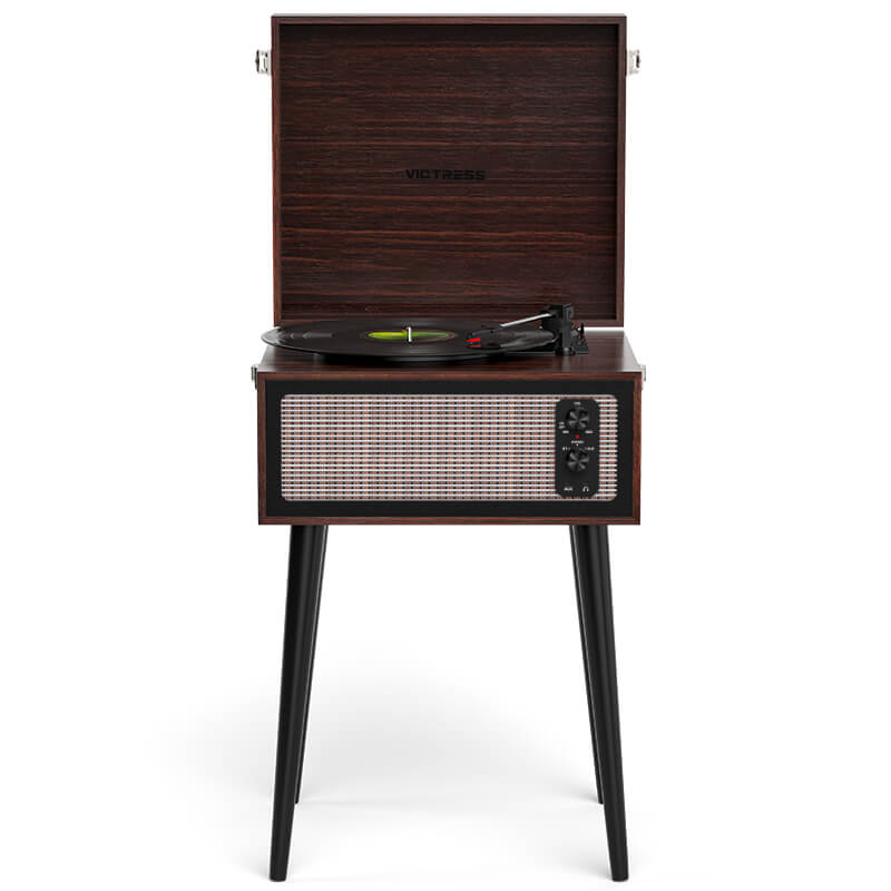 Retro Vinyl Stand Player