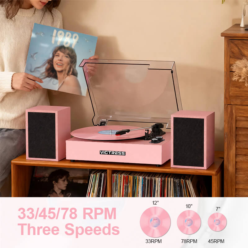 TE-2028C 3-Speed Turntable