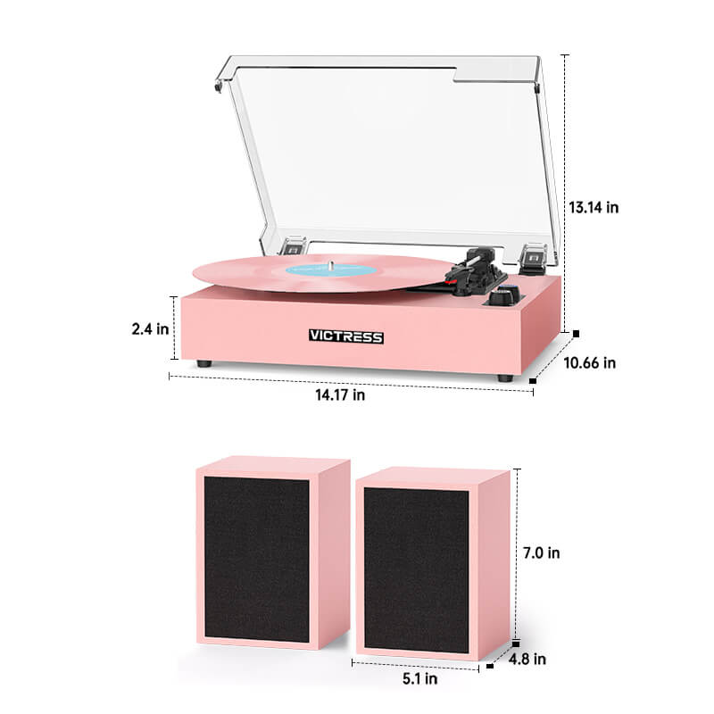 TE-2028C 3-Speed Turntable